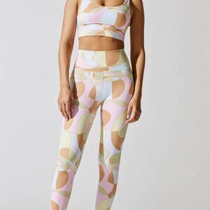 Beach Riot Piper High-Rise Leggings • Retro - Waikiki Wave • Full-Length Size M